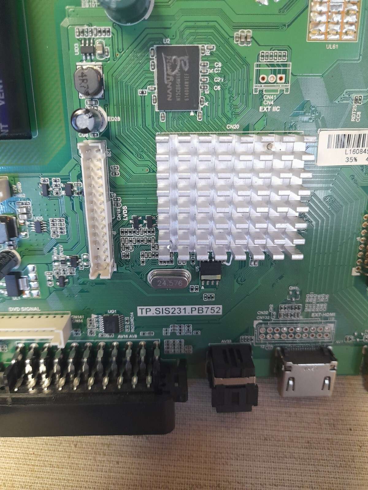 SEIKI SE32HD07UK MAIN BOARD TP.SIS231.PB752 - Image 2