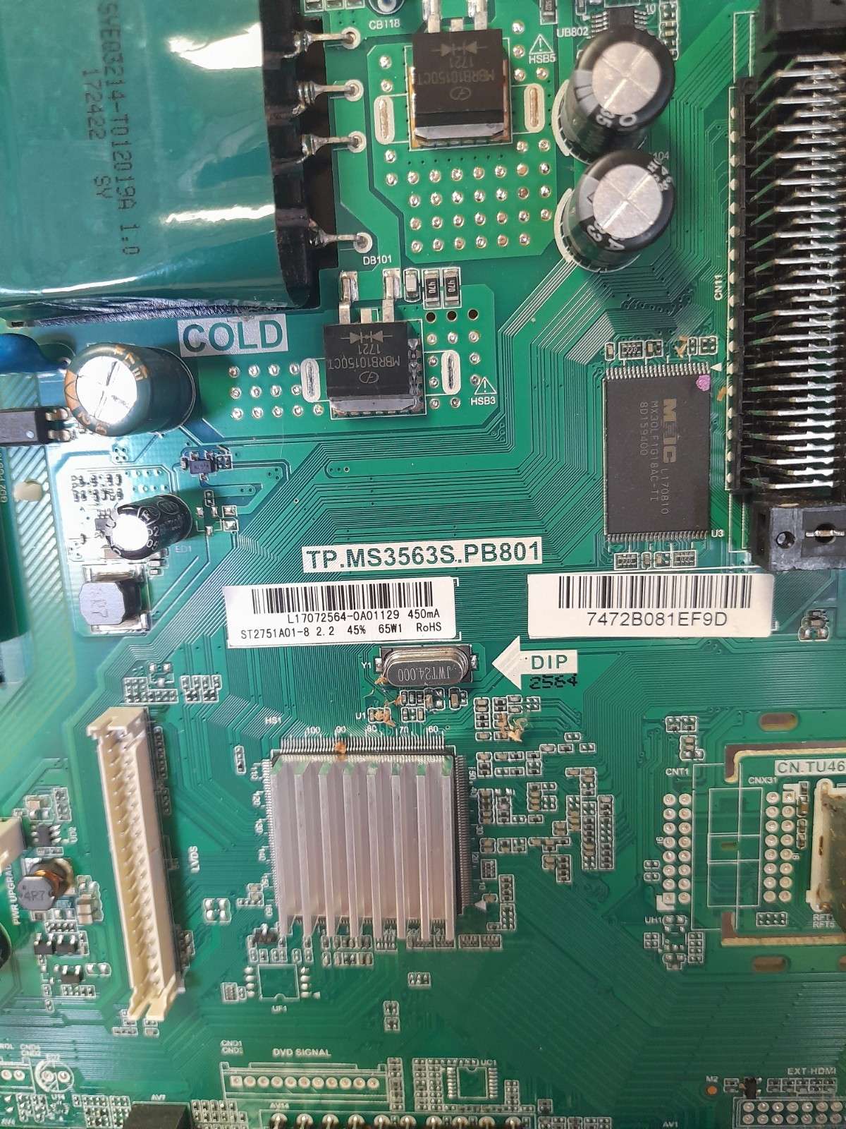 ALBA LE28GA06-B3 MAIN BOARD TP.MS3563S - Image 2