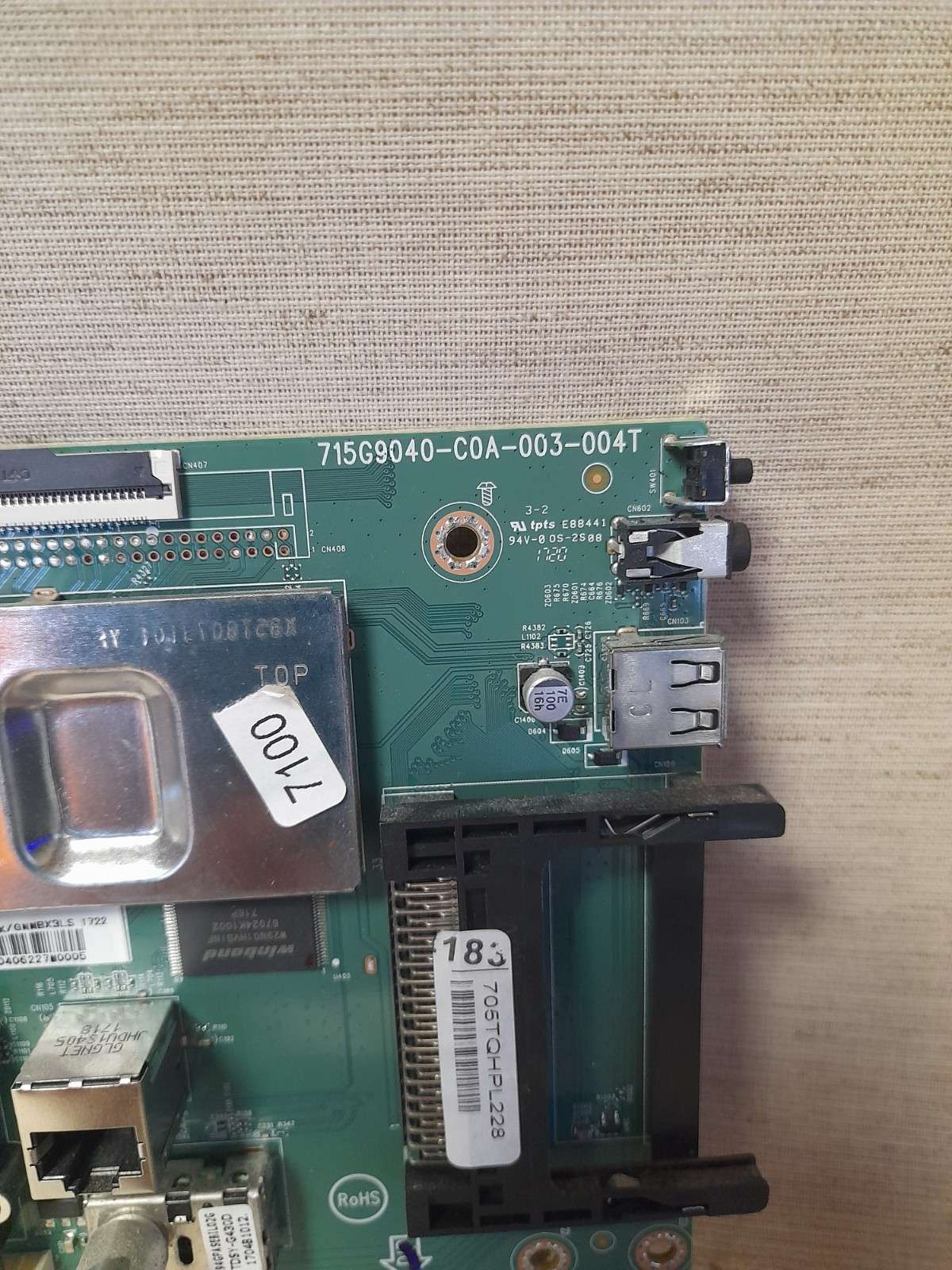 SAMSUNG K5100 MAIN BOARD 715G9040-C0A-003-004T - Image 2