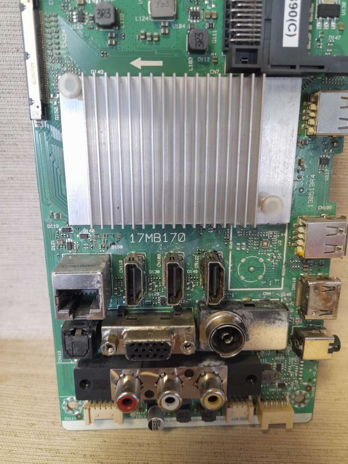 JVC LT-43CF8909(C) MAIN BOARD 17MB170 - Image 2