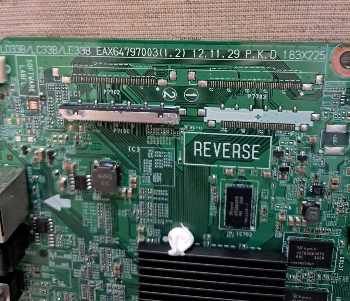 LG 42LN575V MAIN BOARD EAX64797003(1.2) - Image 2