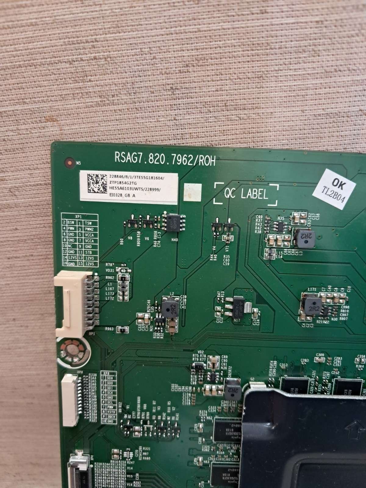 HISENSE H55A6250UK MAIN BOARD RSAG7.820.7962/ROH - Image 2