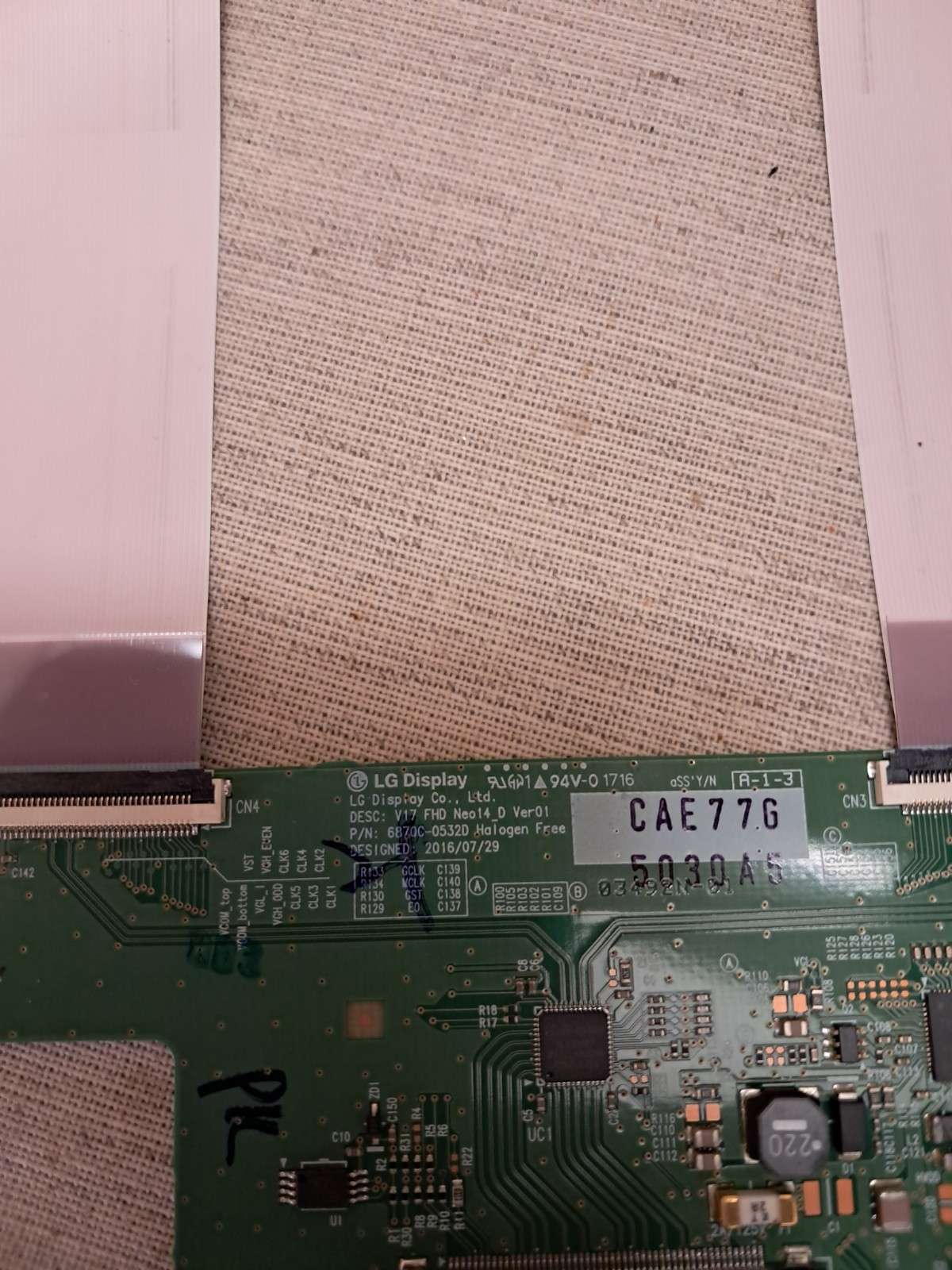 LG 43LJ624V T-CON BOARD 6870C-0532D - Image 2