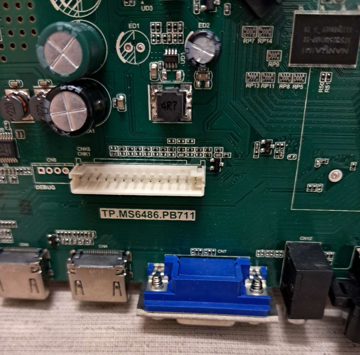SHARP LC-43CFG6452K MAIN BOARD TP.MS6486.PB711 - Image 2