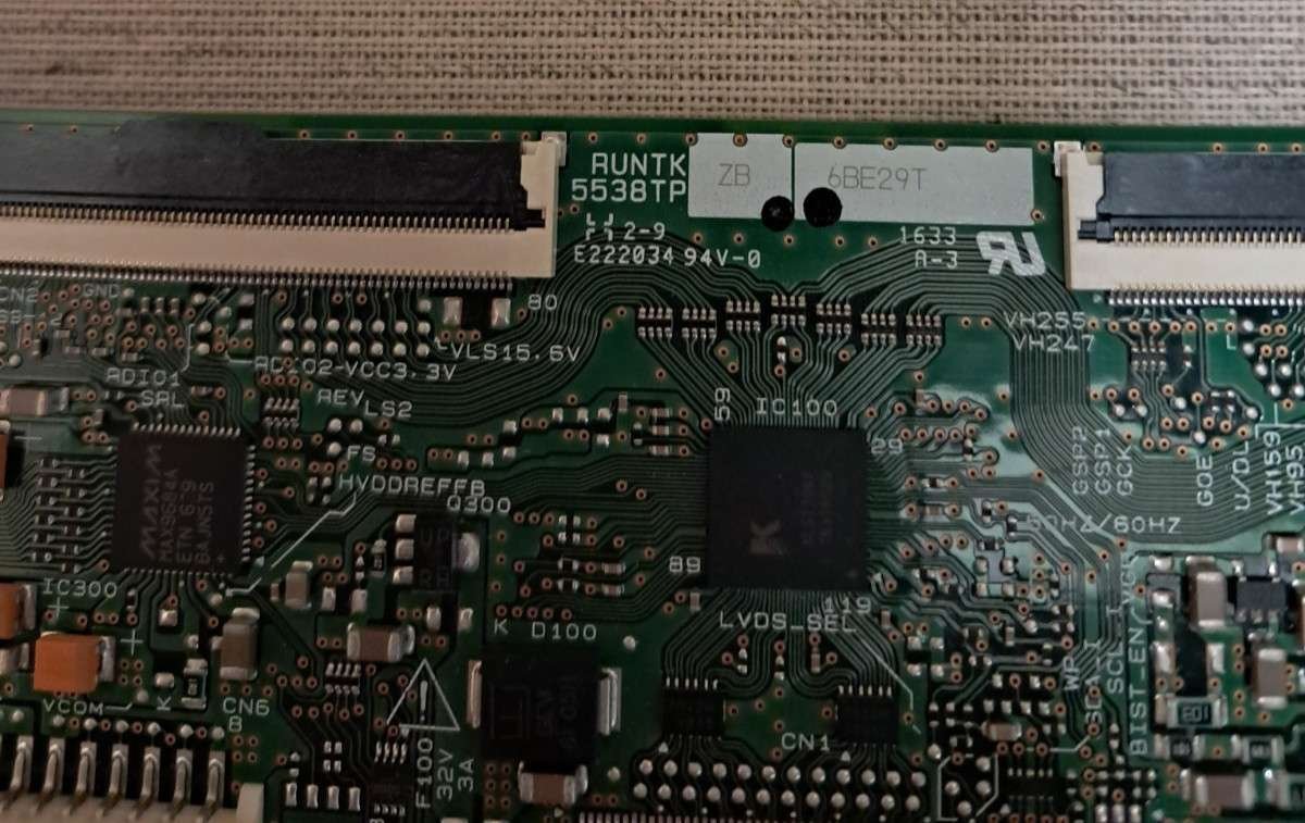 SAMSUNG UE40K5600AK T-CON BOARD 5538TP ZB - Image 2