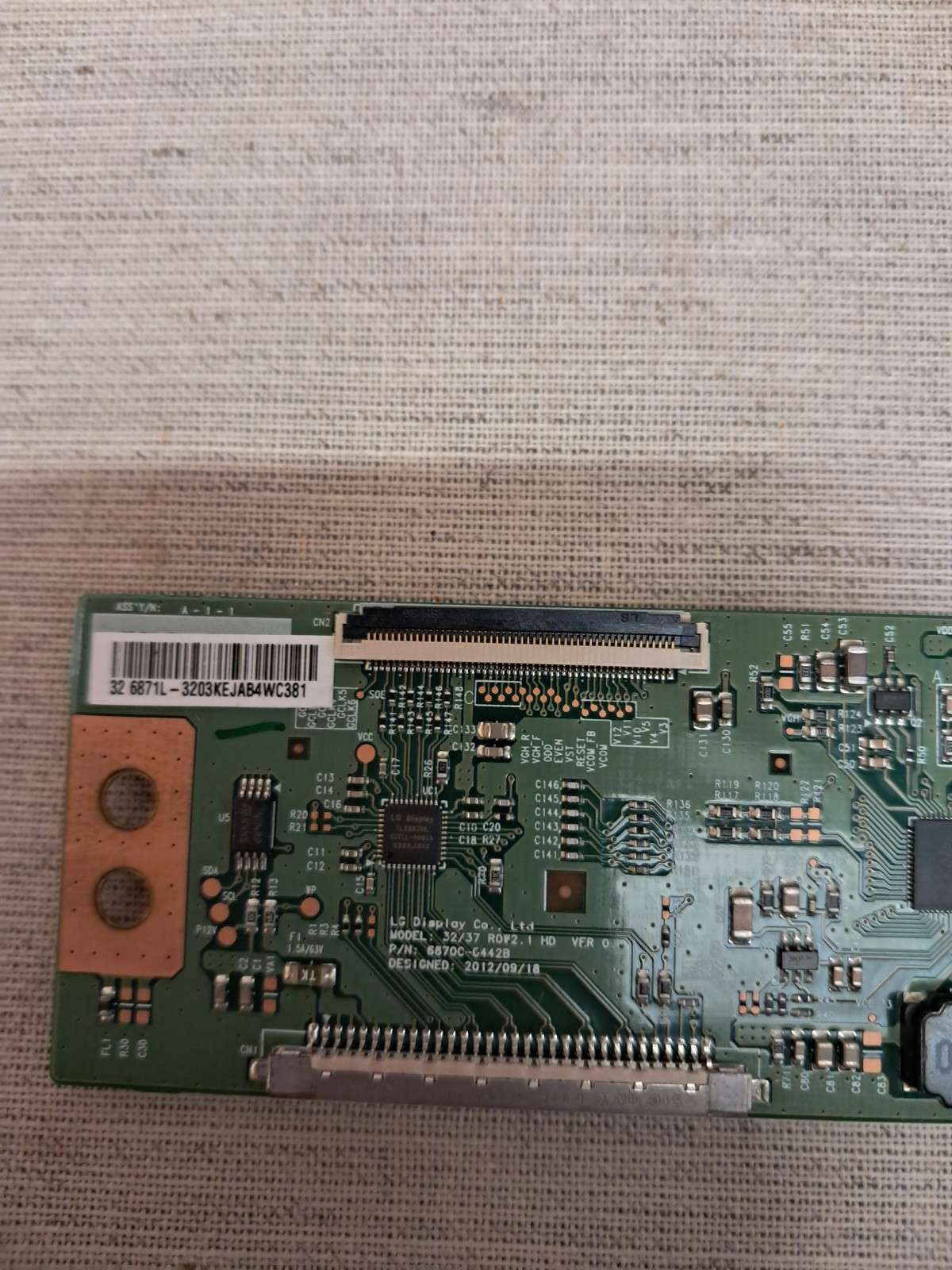 PHILIPS 32PHH4100/88 T-CON BOARD 6870C-0442B - Image 2