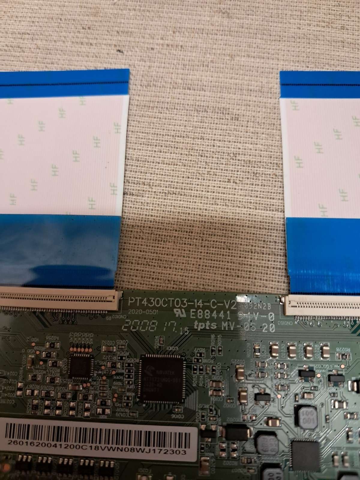 BUSH DLED43FHDS T-CON BOARD PT430CT03-14-C-V2 - Image 2