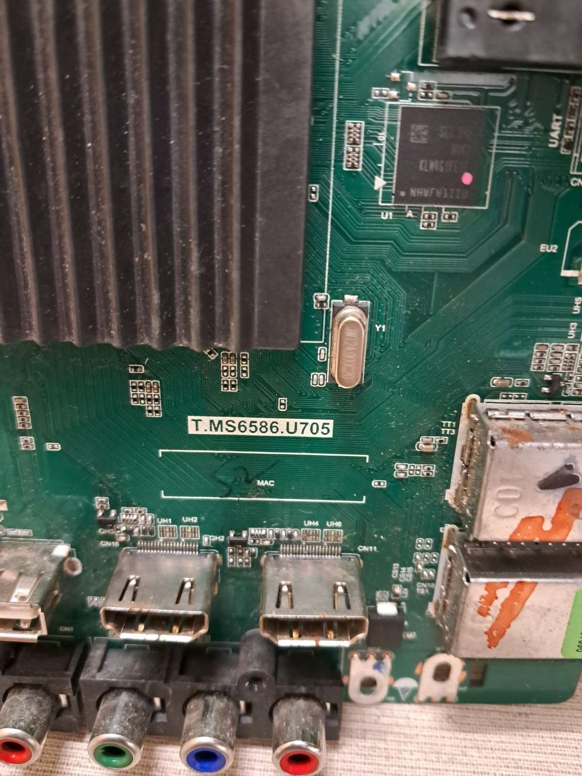 SHARP 55BL3EA MAIN BOARD T.MS6586.U705 - Image 2
