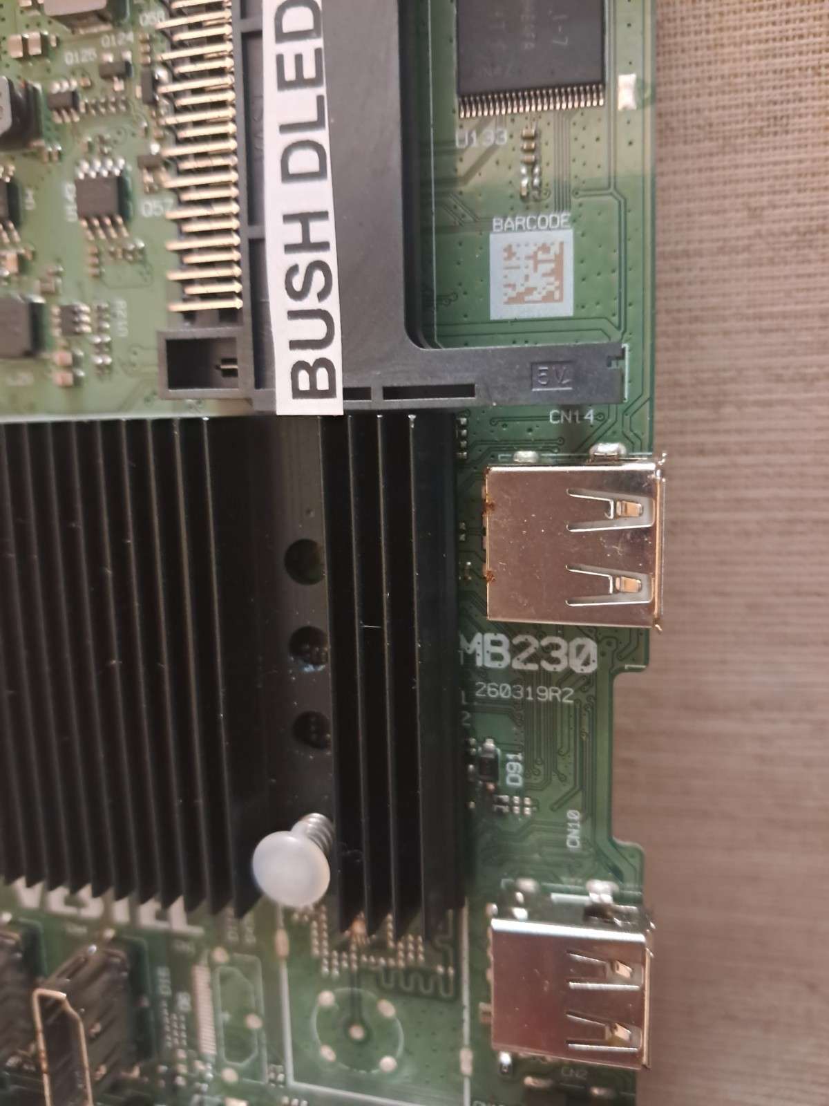 BUSH DLED43UHDHDRSA MAIN BOARD 17MB230 - Image 2