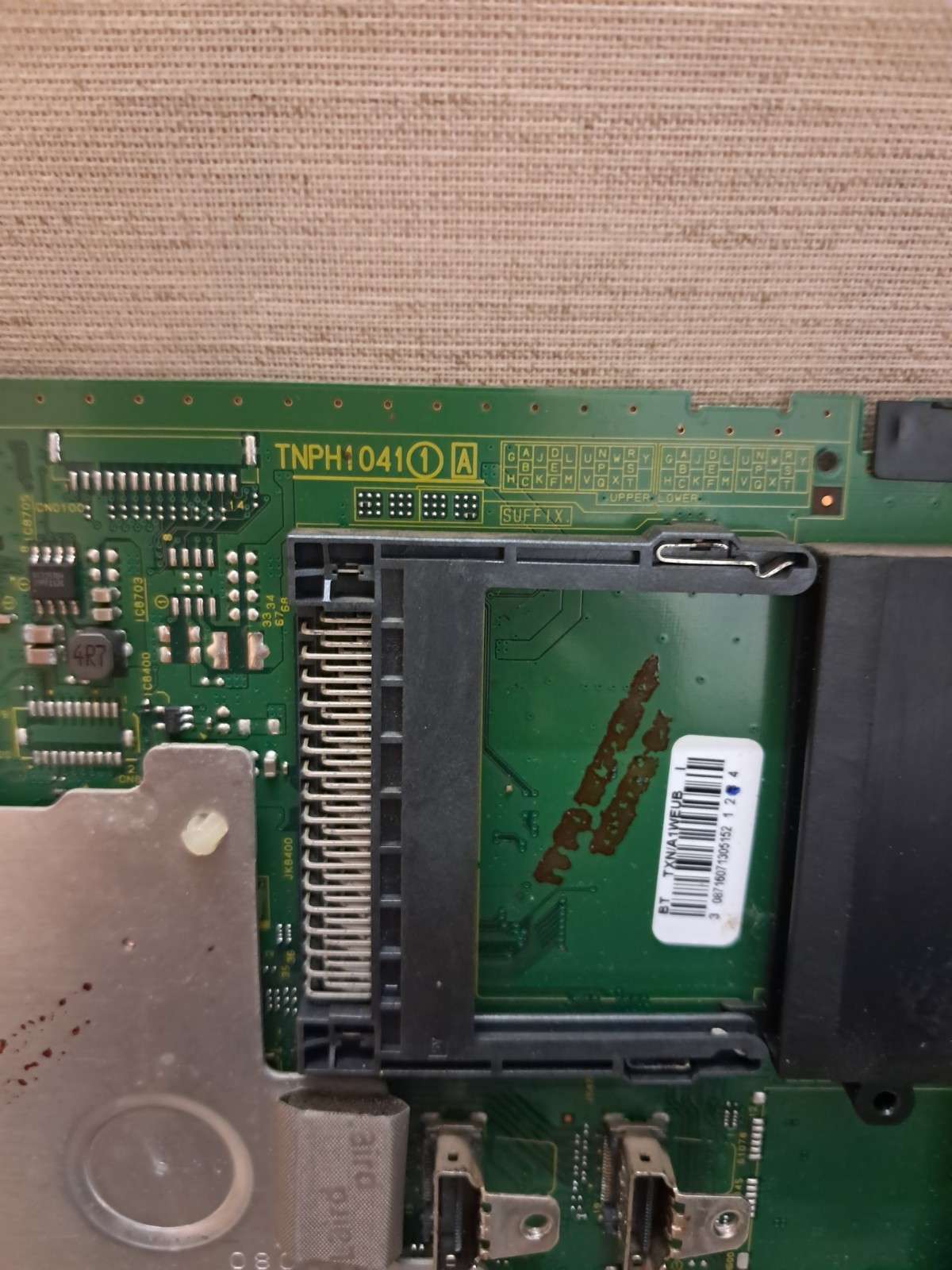 PANASONIC TX-L42E6B MAIN BOARD TNPH1041 (1) A - Image 2
