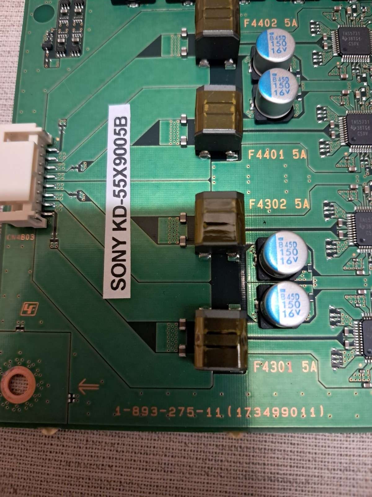 SONY KD-55X9005B INVERTER BOARD 1-893-275-11 - Image 2
