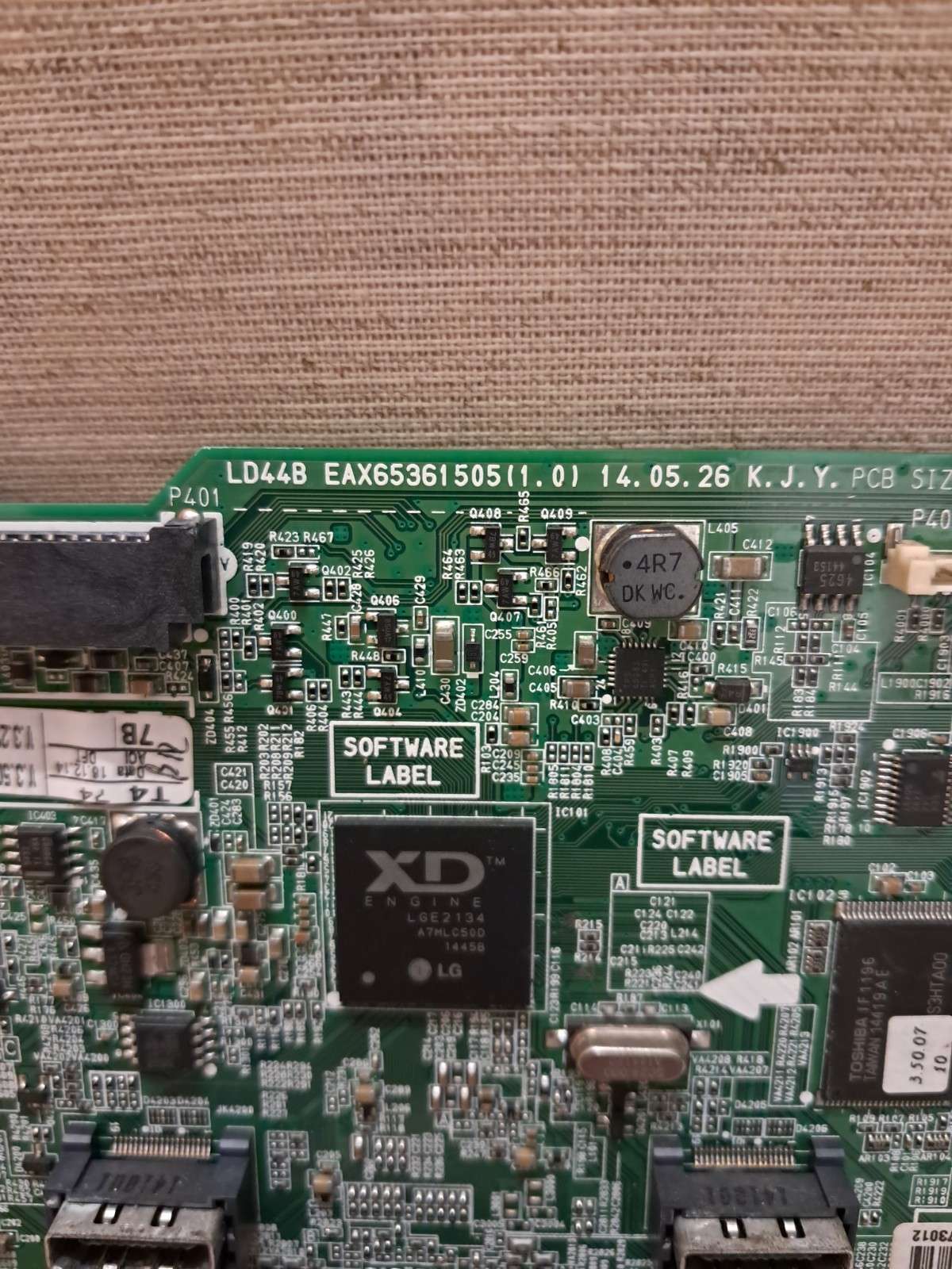LG 49LB5500 MAIN BOARD EAX65361505(1.0) - Image 2