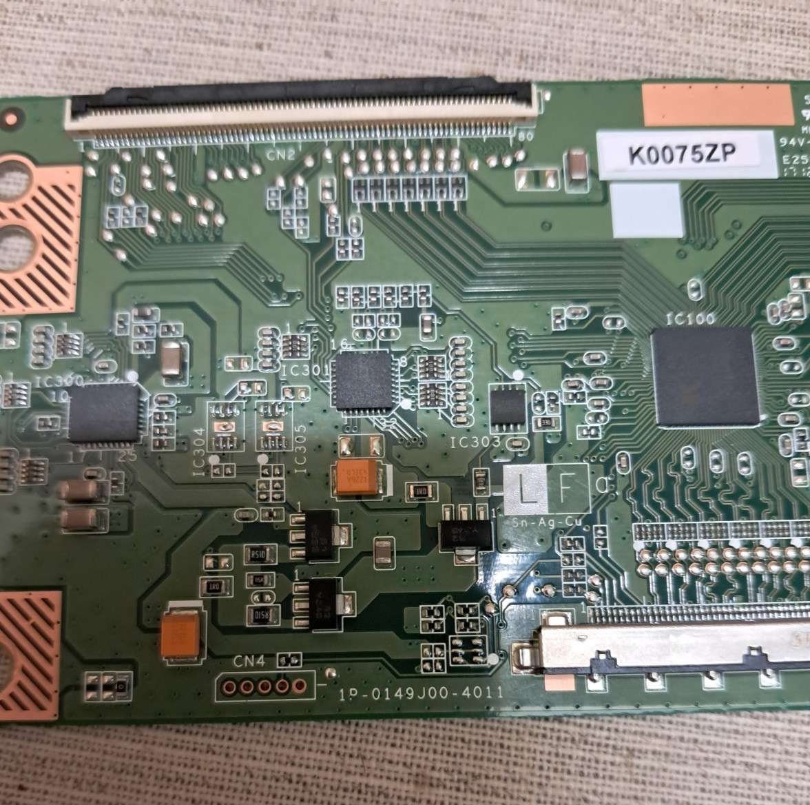 SHARP LC-40CFG3021KF T-CON BOARD 1P-0149J00-4011 - Image 2