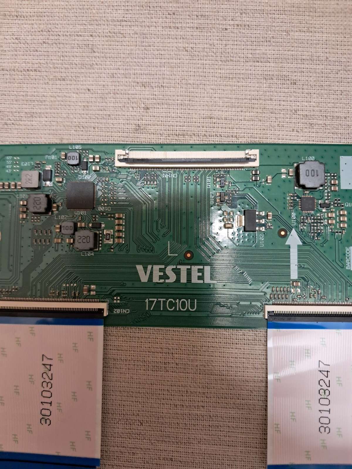 WALKER WP4K55221BRD T-CON BOARD 17TC10U - Image 2