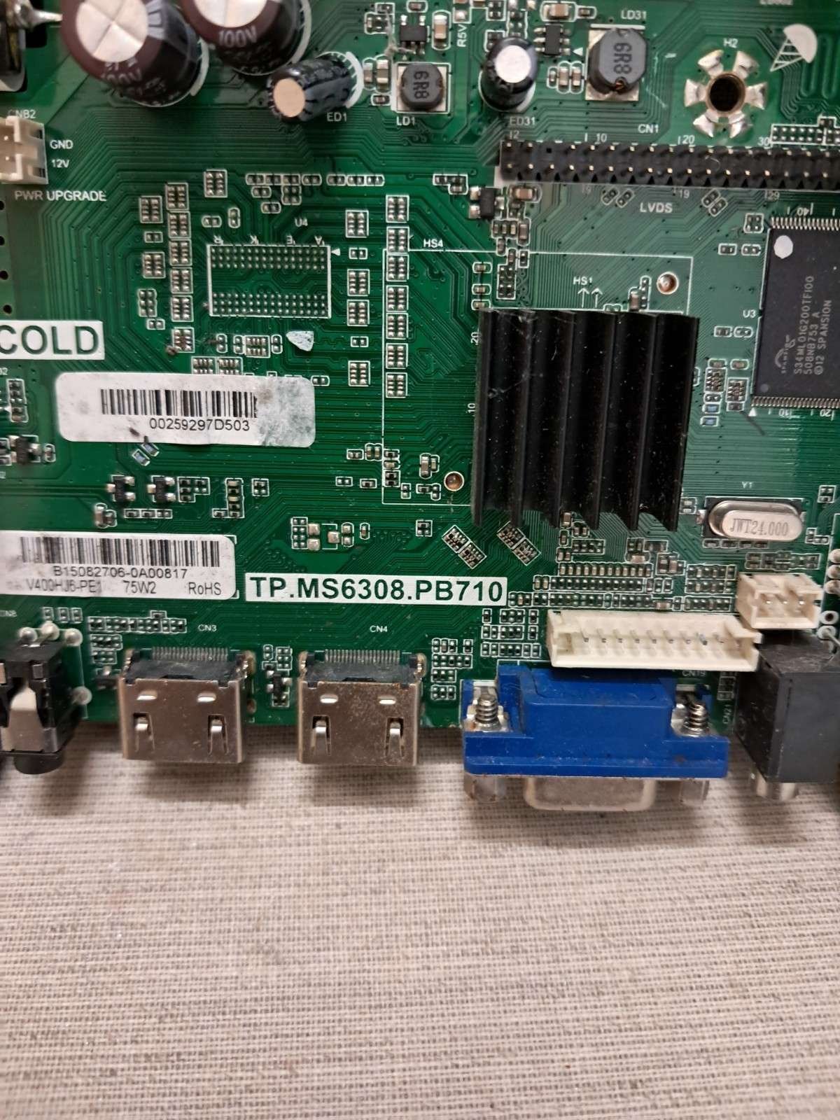 TECHNIKA 40F22B-FHD/DVD MAIN BOARD TP.MS6308.PB710 - Image 2