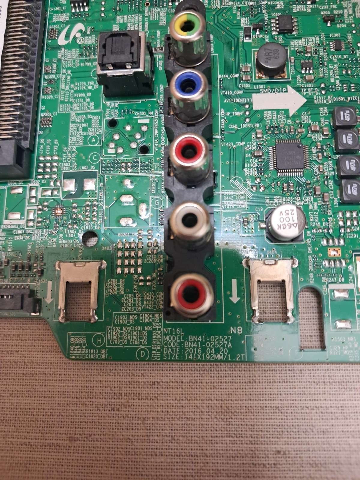 SAMSUNG UE49K5100AK MAIN BOARD BN41-02527A - Image 2