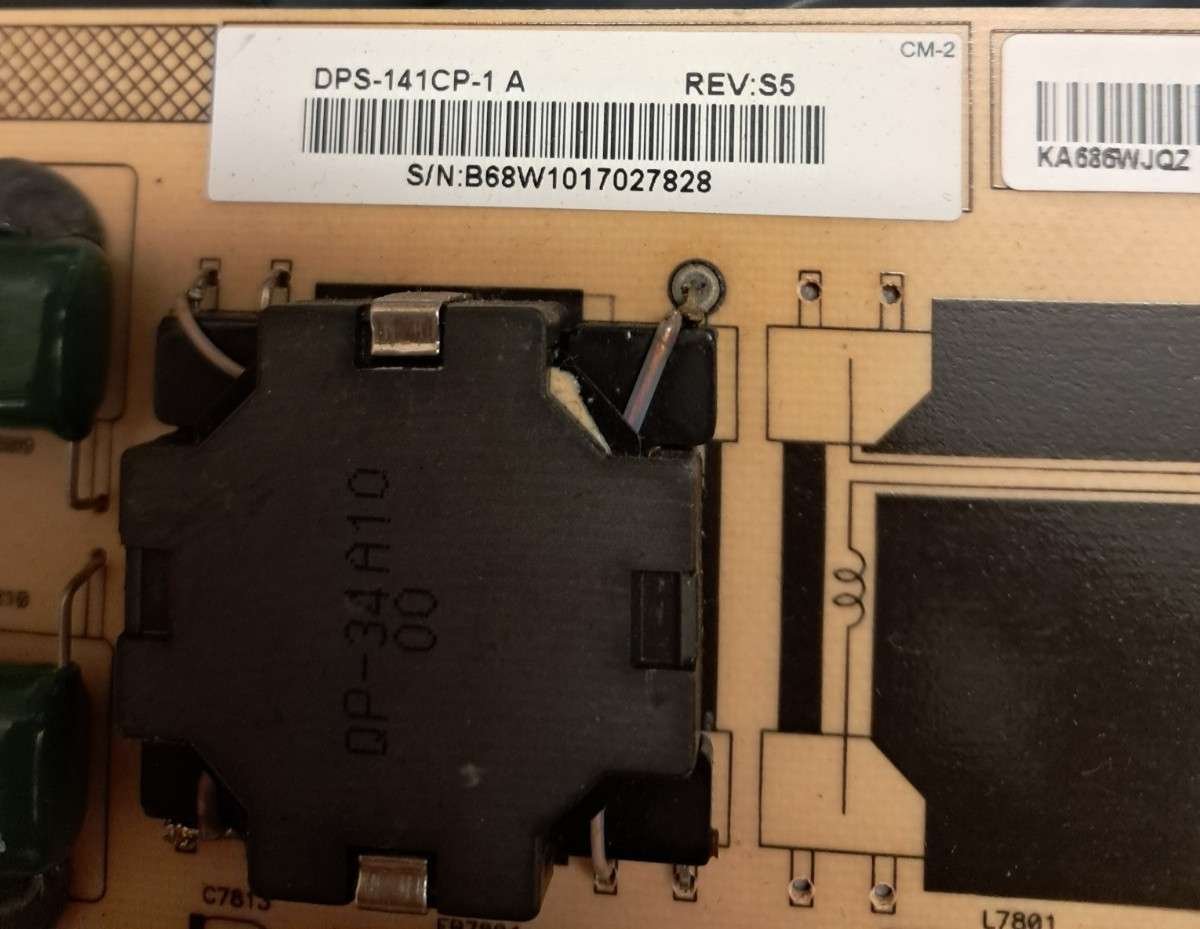 SHARP LC-46LE821E POWER SUPPLY BOARD DPS-141CP-1A - Image 2