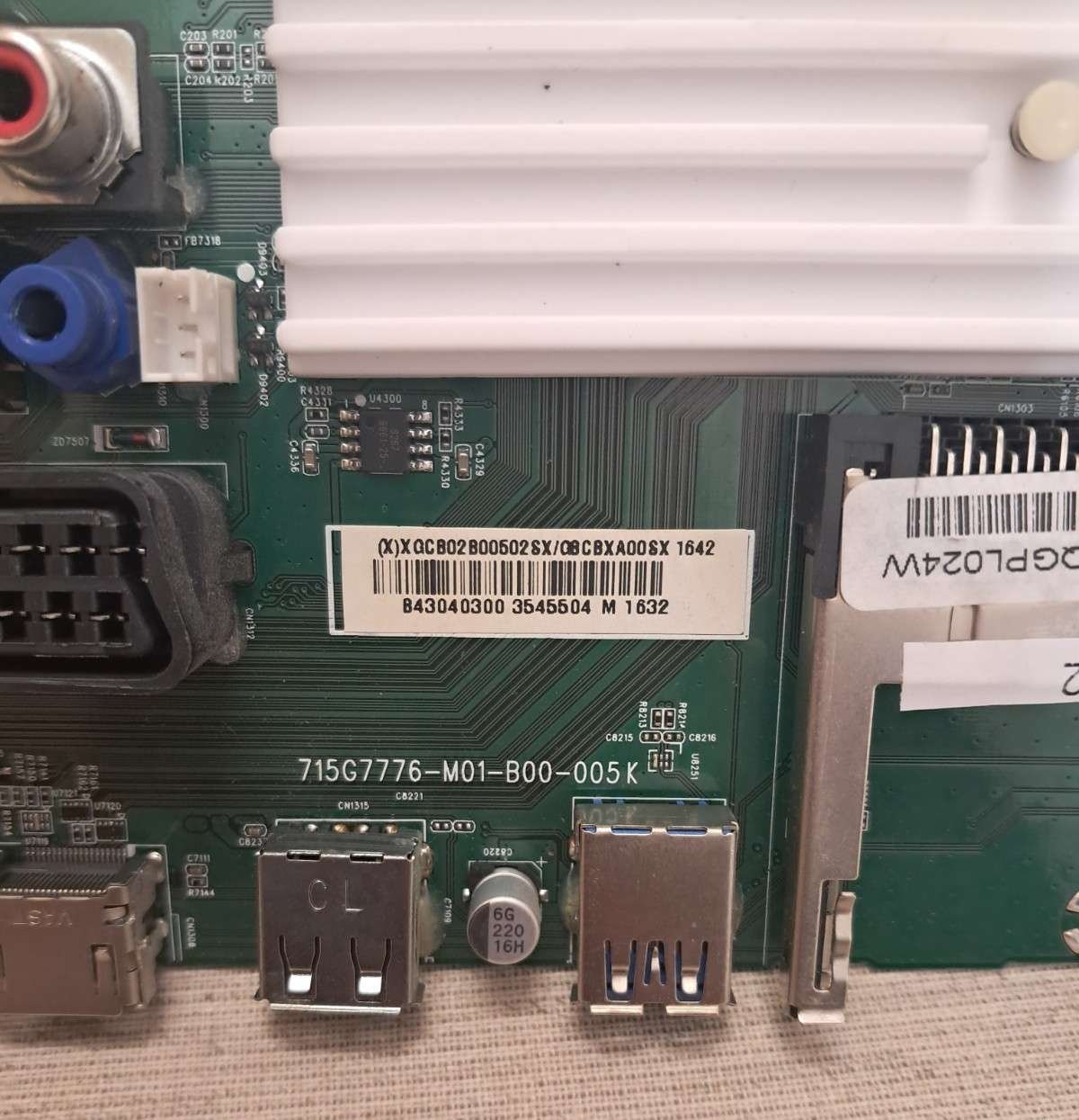 PHILIPS 49PUS6401/12 MAIN BOARD 715G7776-M01-B00-005K - Image 2