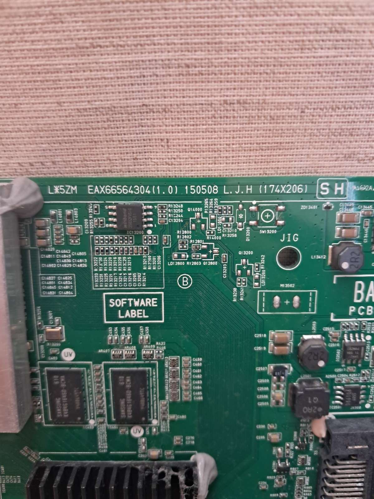 LG 65UH600V MAIN BOARD EAX66564304 (1.0) - Image 2