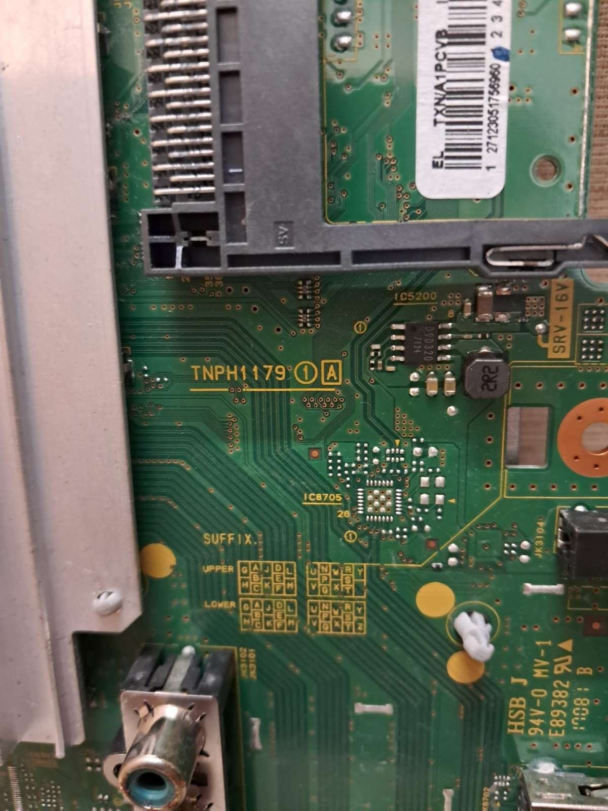 PANASONIC TX-49EX600B MAIN BOARD NPH1179 1 A - Image 2