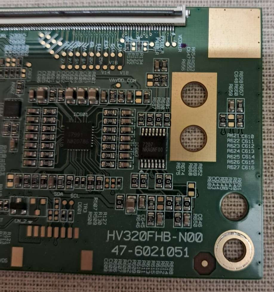JVC LT-32C780(B) T-CON BOARD 47-6021051 - Image 2