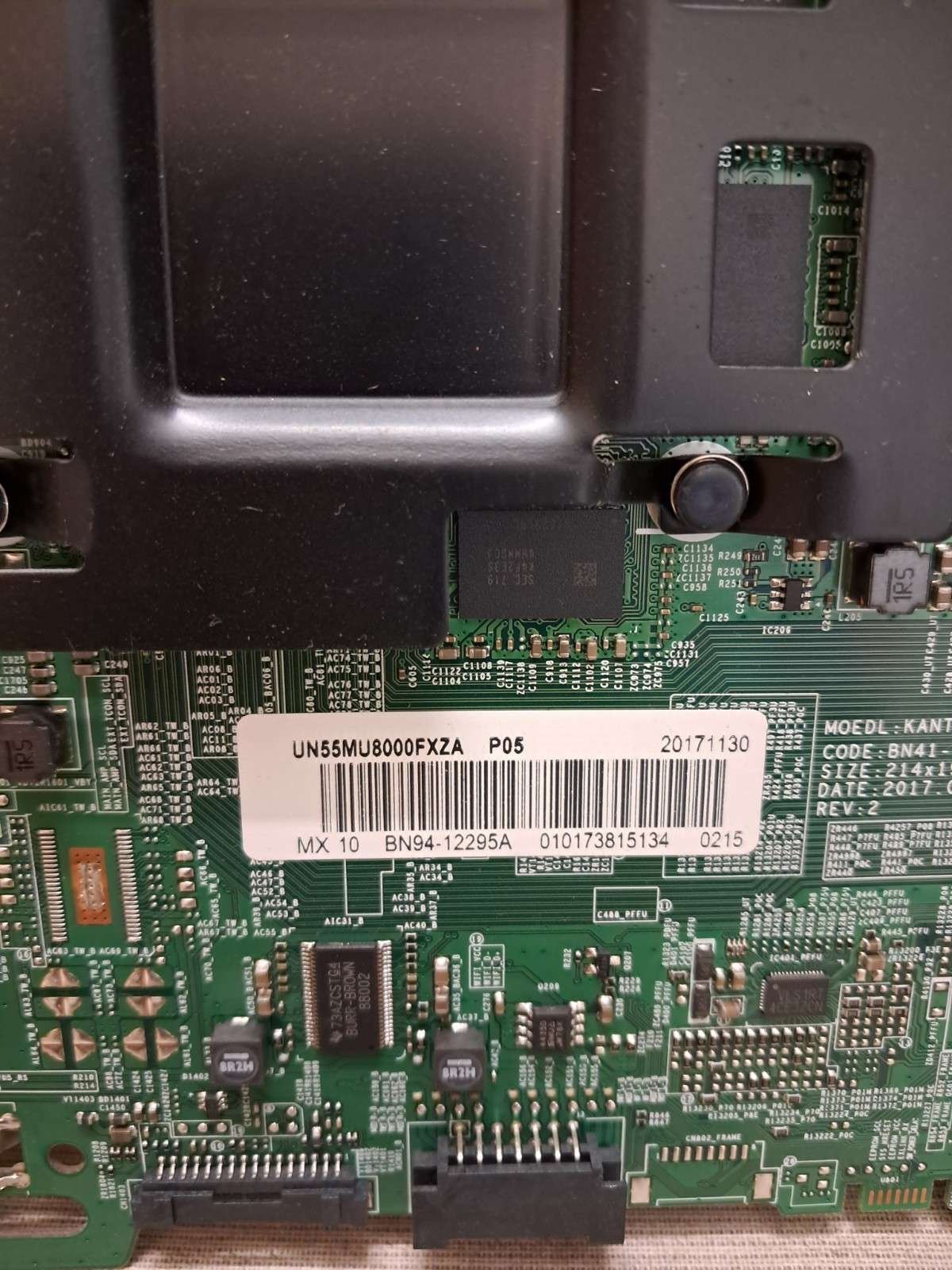SAMSUNG UN55MU8000F MAIN BOARD BN41-02570A BN94-12295A - Image 3