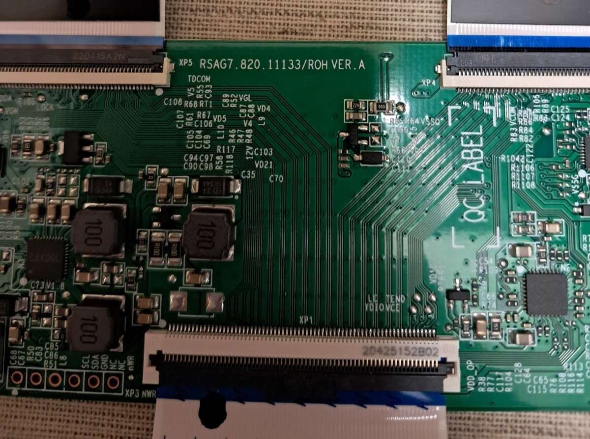 HISENSE 43A6BGTUK T-CON BOARD RSAG7.820.11133/ROH VER.A - Image 2