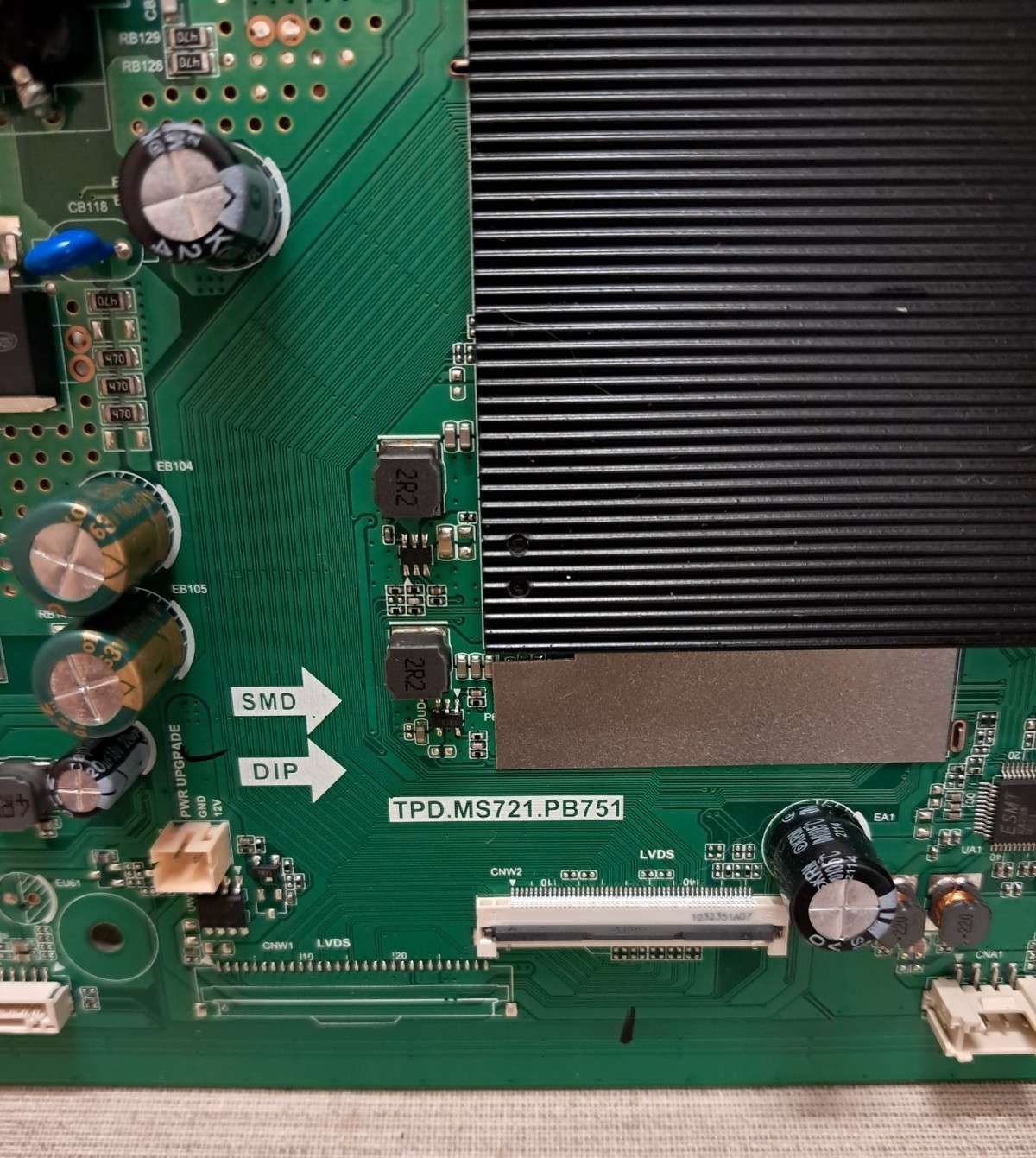 JVC LT-40CF700 MAIN BOARD TPD.MS721.PB751 - Image 2