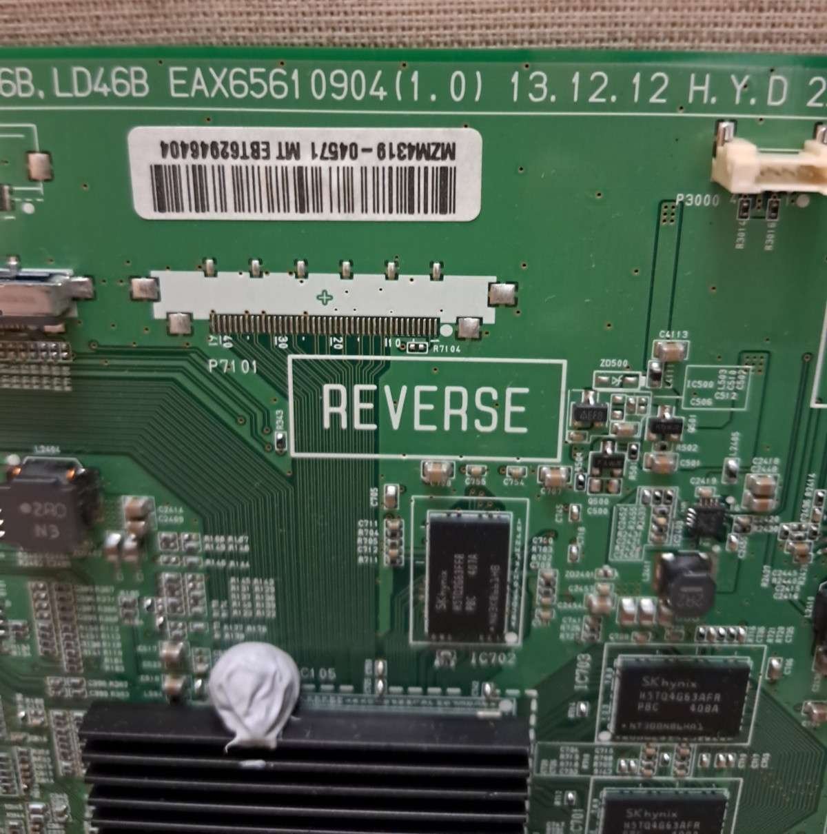 LG 39LB580V MAIN BOARD EAX65610904(1.0) - Image 2