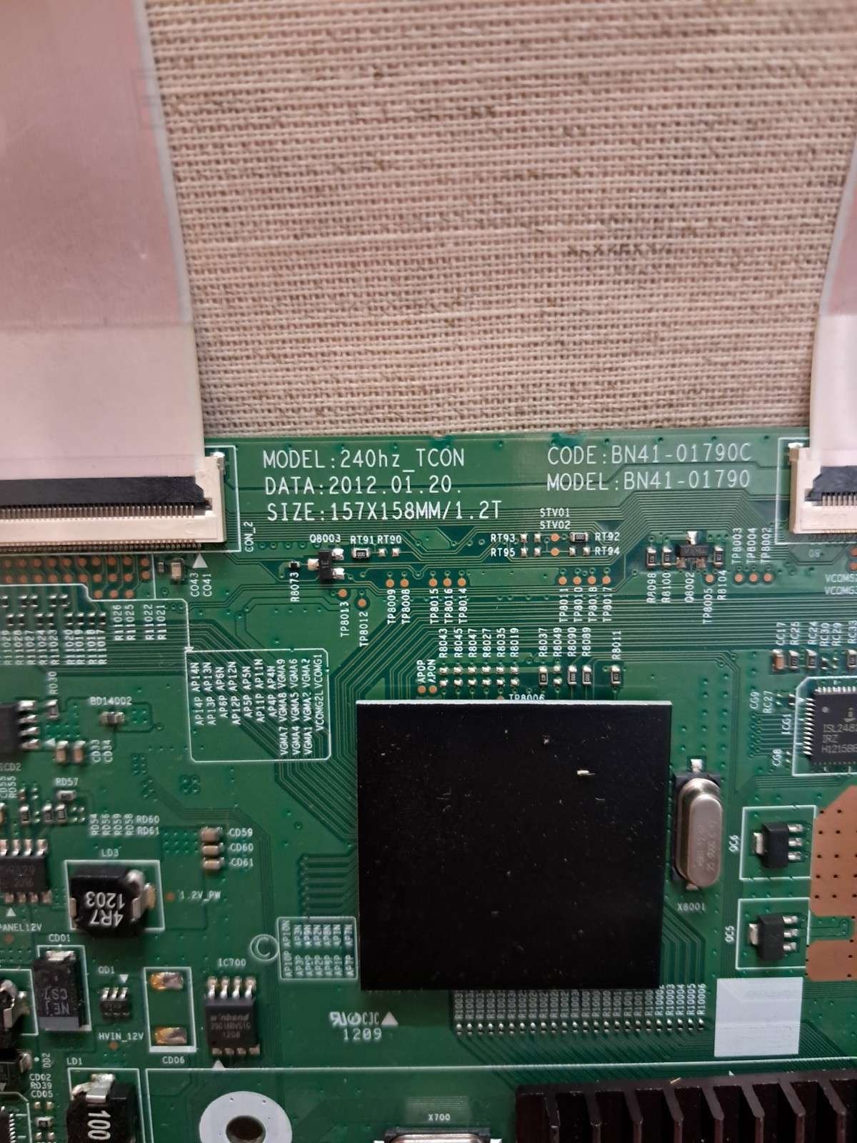 SAMSUNG UE46ES7000 T-CON BOARD BN41-01790 - Image 2