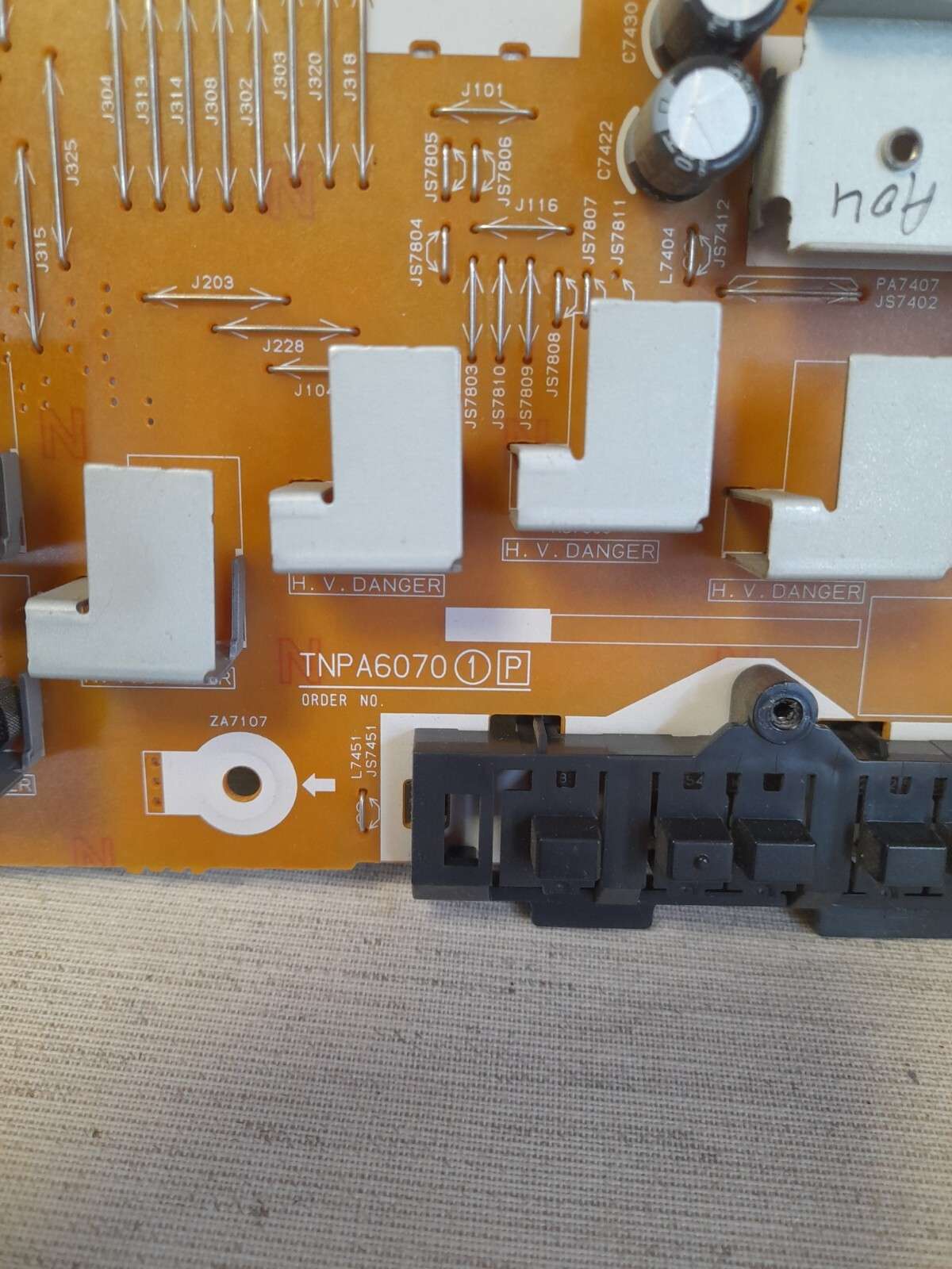 PANASONIC TX-50CS520B POWER SUPPLY BOARD TNPA6070 1 P - Image 2