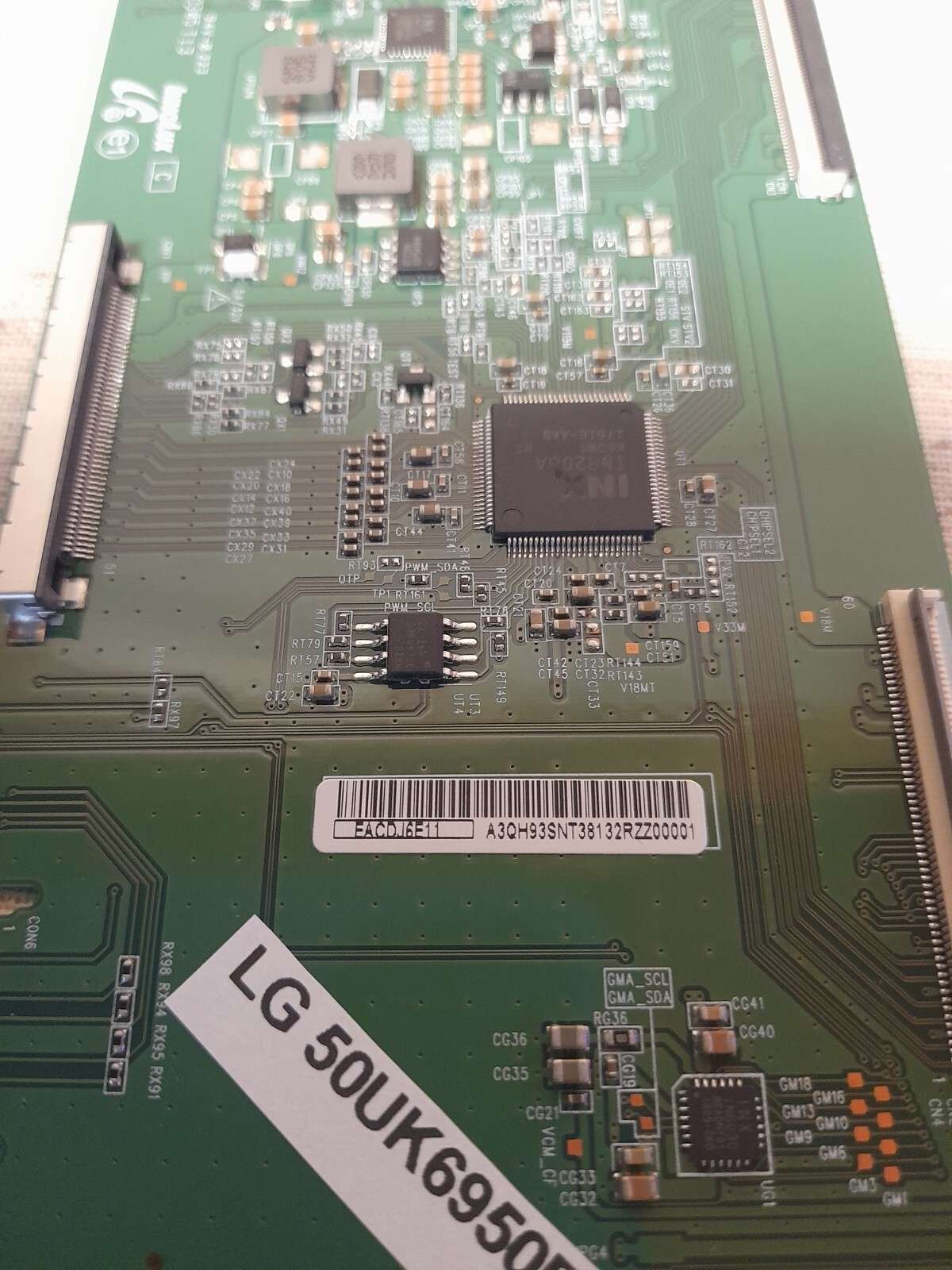 LG 50UK6950PLB T-CON BOARD EACDJ6E11 - Image 2