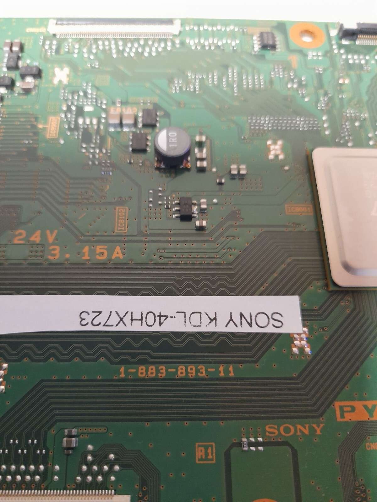 SONY KDL-40HX723 T-CON BOARD 1-883-893-11 - Image 2