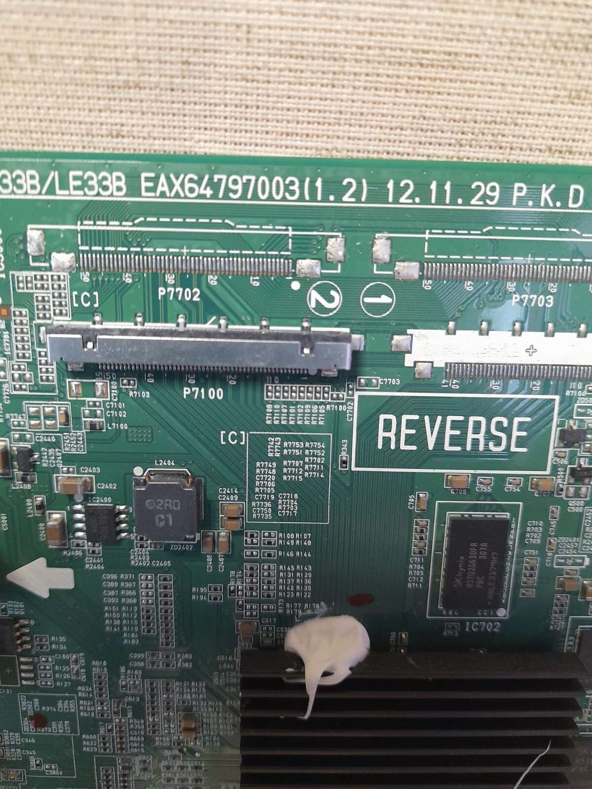 LG 39LN575V MAIN BOARD EAX64797003(1.2) - Image 2