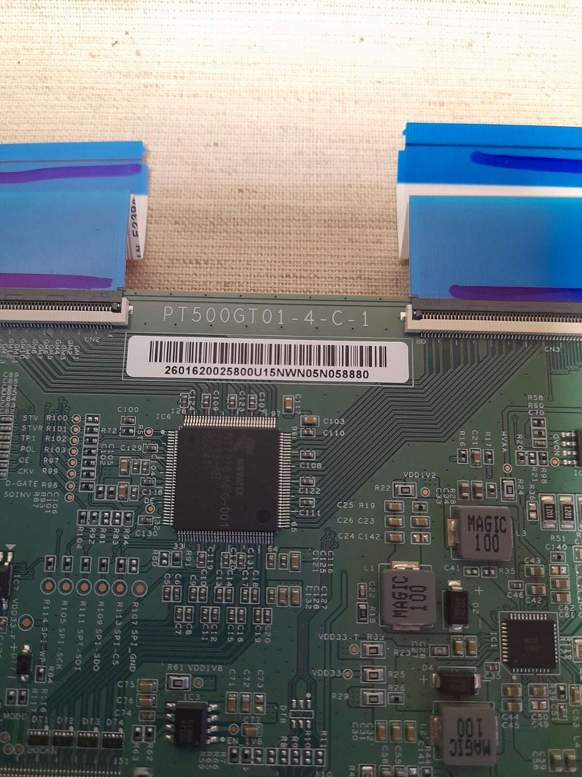 LG 50UN70006LA T-CON BOARD PT500GT01-4-C-1 - Image 2