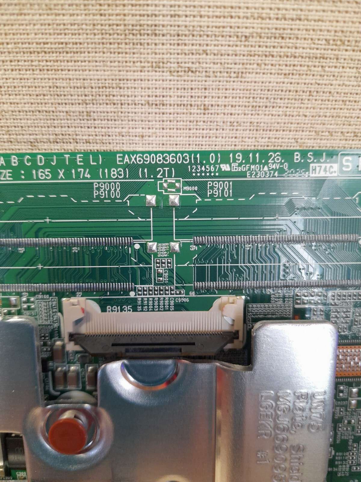 LG 60UN71006LB MAIN BOARD EAX69083603(1.0) - Image 2