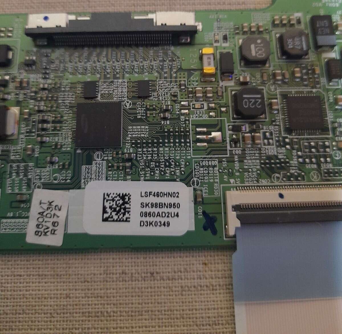 SAMSUNG UE46F5000AK T-CON BOARD BN41-01938B - Image 2