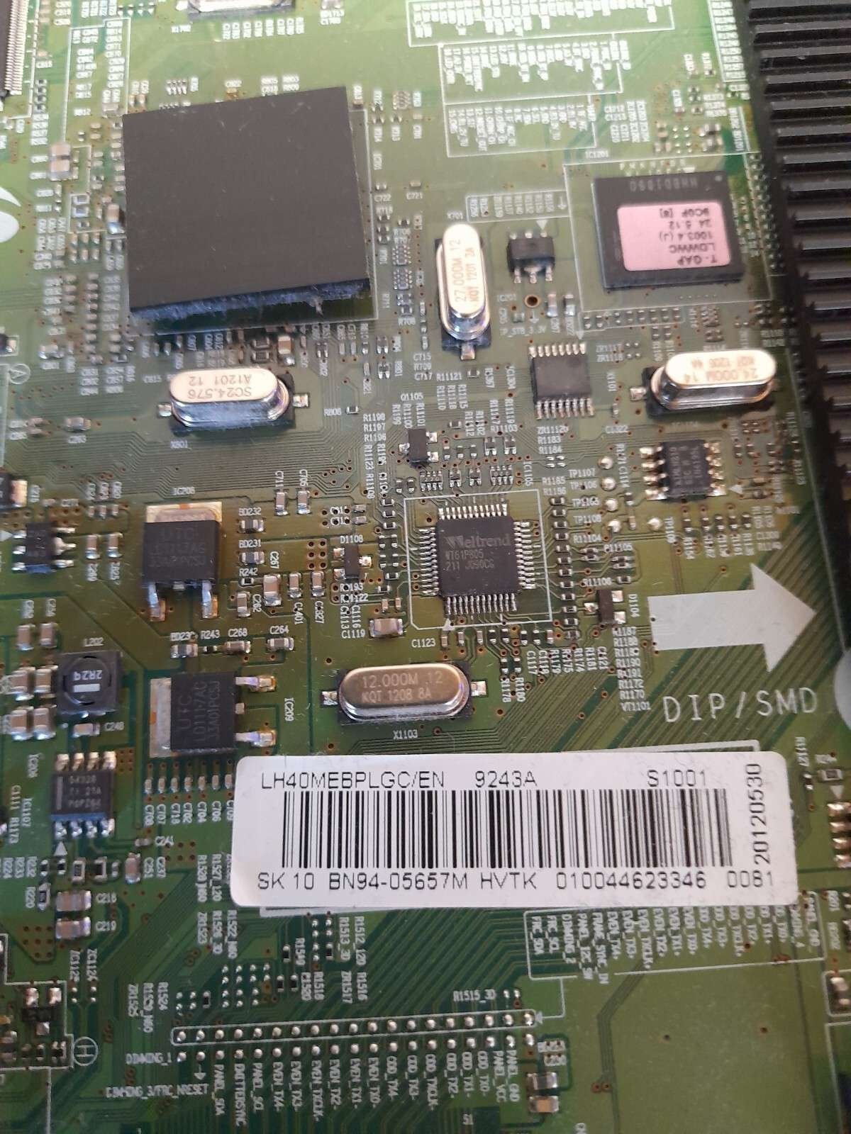 SAMSUNG LH40MEB MAIN BOARD LH40MEBPLGC/EN - Image 2