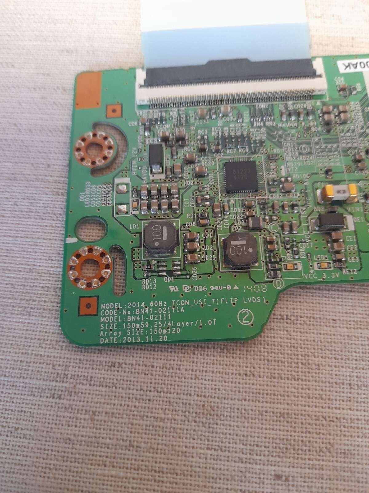 SAMSUNG UE48H5000AK T-CON BOARD BN41-02111A - Image 2