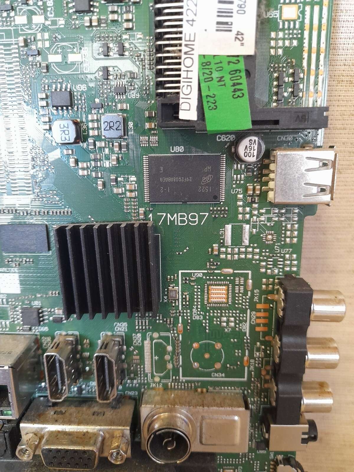 DIGIHOME 42278FHDDLEDCNTD MAIN BOARD 17MB97 - Image 2